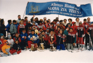 Oclini 1986: premiazione gara sociale.